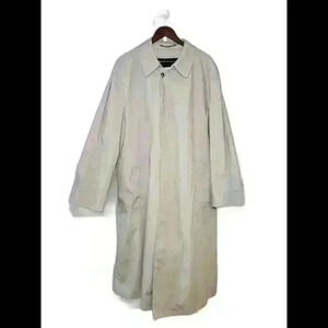 Stanley Blacker Beige Lightweight Trench Coat XL